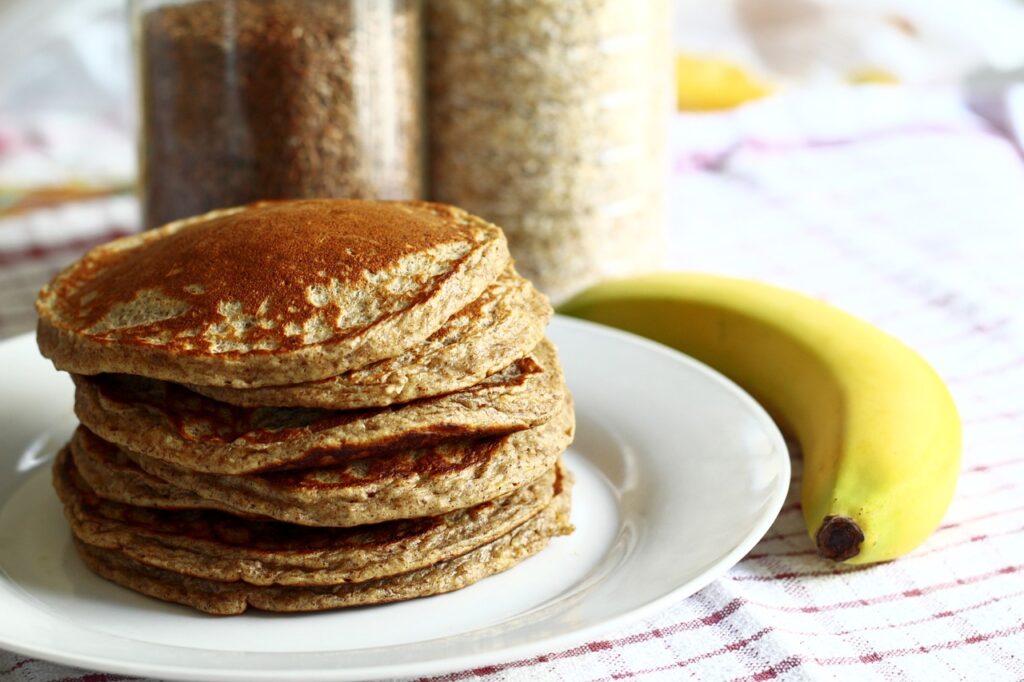 Pannenkoeken met banaan